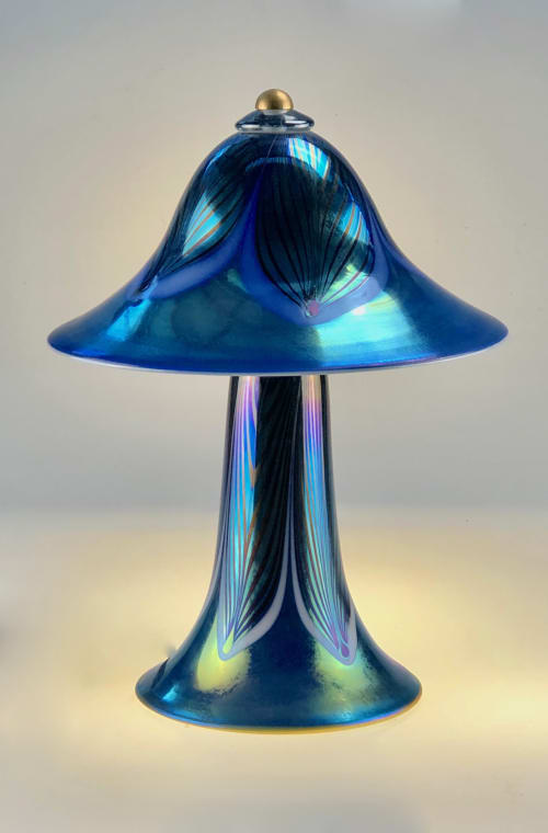 Blown Glass Table Lamps | Lamps by Rick Strini