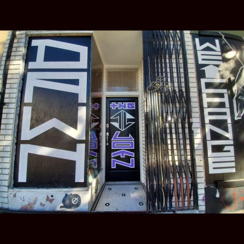 THE LOIN DOOR | Murals by D Young V | the loin in San Francisco