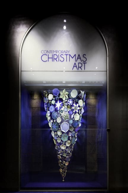 Blue Horn at Rinascente Department Store | Sculptures by Kirsten Hassenfeld | La Rinascente in Milano