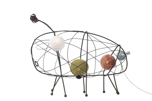 Caterpillar Table Lamp | Lamps by Claudine Gevry Studio | Umbra & Lux in Vancouver
