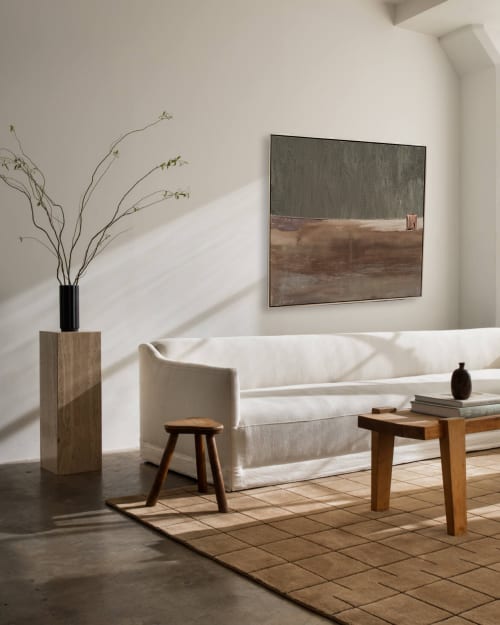 breaking ground ✦ SOLD | Paintings by VISCERAL HOME STUDIO | Claudia Leonard Interiors in Charleston