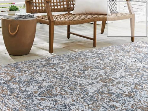 Jacqard Woven Polypropylene Area Rug 160x230 cm | Rugs by Selligram