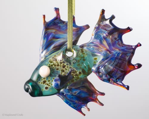 Fanciful Fish | Sculptures by Mapleseed Crafts | Private Residence - Oakland, CA in Oakland