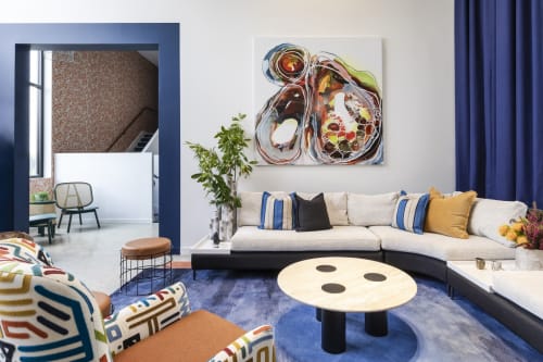Tarwar Site Specific Original Artwork | Paintings by Lara Scolari | The Byng Street Boutique Hotel in Orange
