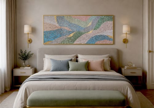 Breathing surface | Mosaic in Art & Wall Decor by Julia Gorbunova