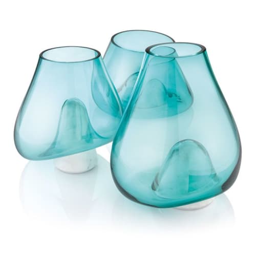 Cumuli C - verde | Vase in Vases & Vessels by gumdesign