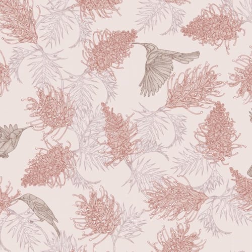 *NEW* Grevillea Nectar Textile | Linens & Bedding by Patricia Braune