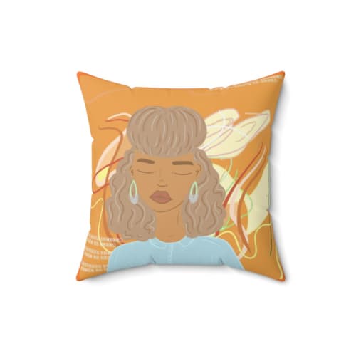 "Peace After Midnight" Throw Pillow | Pillows by Peace Peep Designs