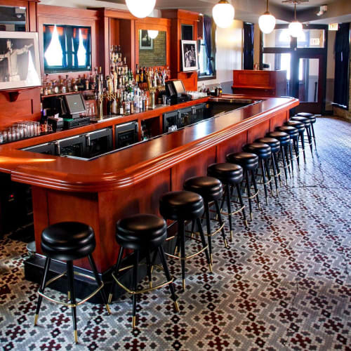 Model 2525 Bar Stools | Chairs by Richardson Seating Corporation | The GMan Tavern in Chicago