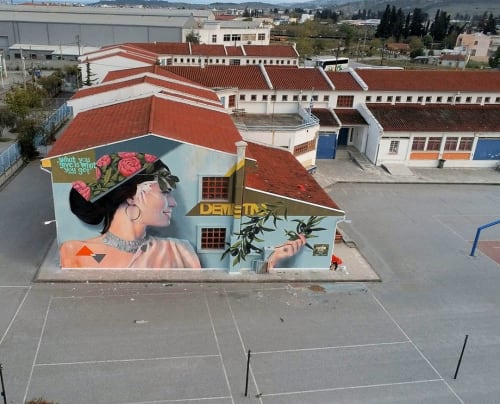"What you give is what you get" | Street Murals by ART BY NASIMO