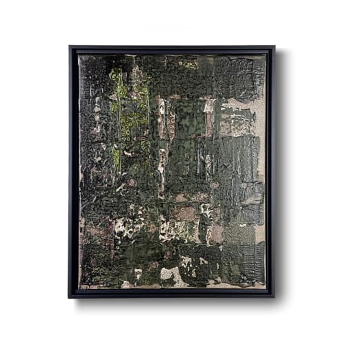 Verdant - Original mixed-media abstract | Mixed Media in Paintings by J. Kent Martin