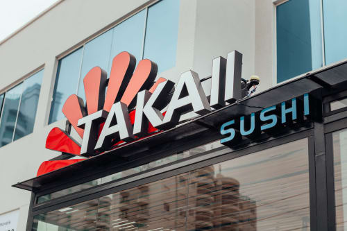Takaii Sushi praia brava, Restaurants, Interior Design