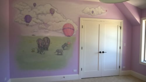 Mural for children's room in private | Murals by Beth Shadur