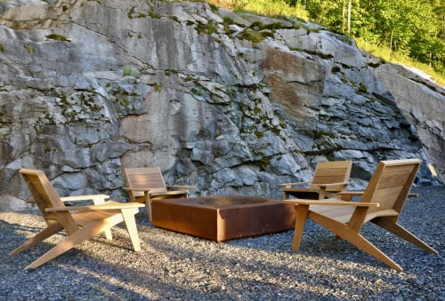 Modern Adirondack Chair | Chairs by Marco Bogazzi
