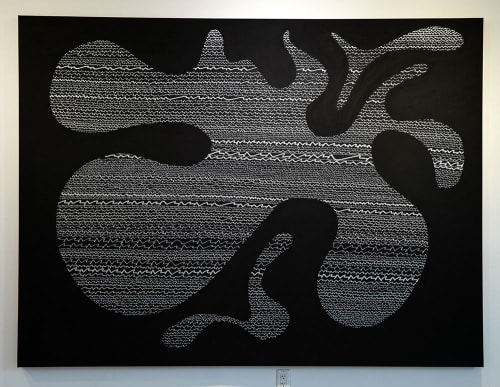 Binary | Paintings by Gustavo Oviedo