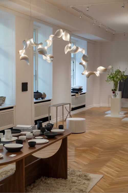 Dune 8 Spiral | Chandeliers by MOSS Objects | Tadaima in København