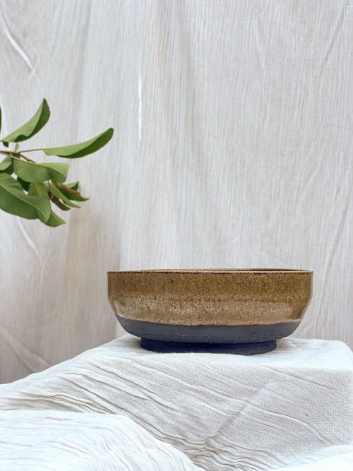 Deep earth both | Dinnerware by by Danielle Hutchens