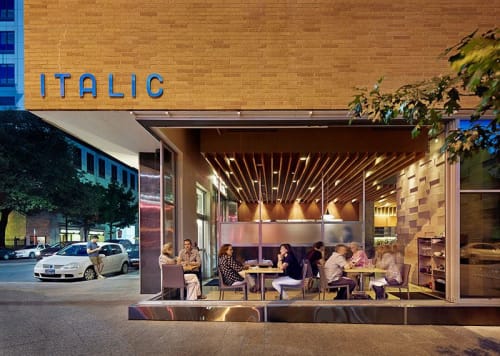 Italic, Restaurants, Interior Design