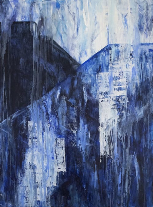 "The Symphony that Plays in my Dreams" Oil on Canvas | Oil And Acrylic Painting in Paintings by Susan Verekar