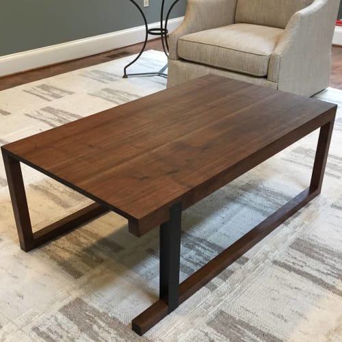 Industrial Coffee Table | Tables by Blak Haus Furniture