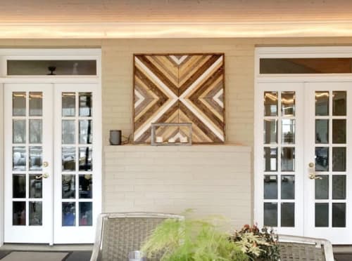 Geometric Wall Piece | Macrame Wall Hanging by Walker & Wood