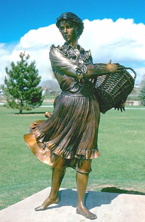 Prairie Flowers by George Lundeen | Public Sculptures by George Lundeen | Benson Sculpture Garden in Loveland