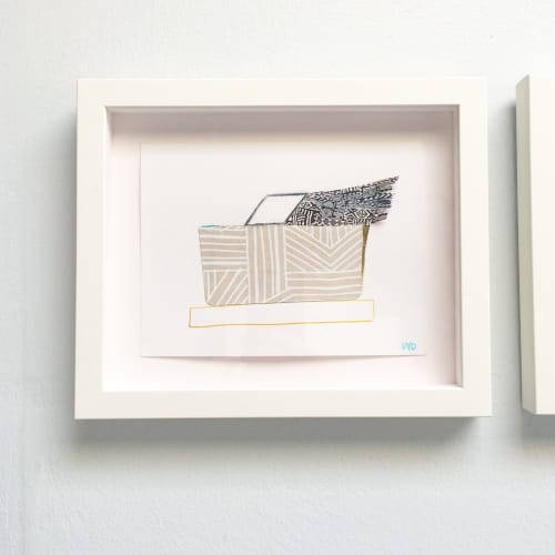 Fly (framed) | Drawings by Dyanna Dimick (DYD ART)