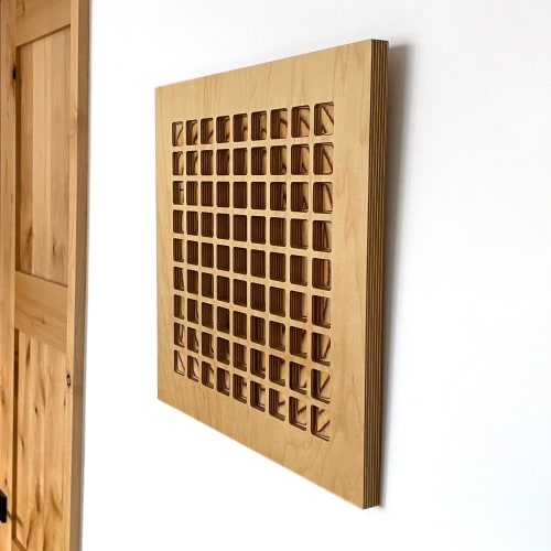 Innie Wall Sculpture | Sculptures by Furbershaworks