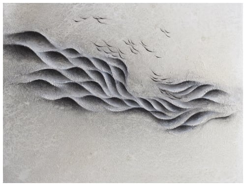 Swept away | Oil And Acrylic Painting in Paintings by Francesca Borgo