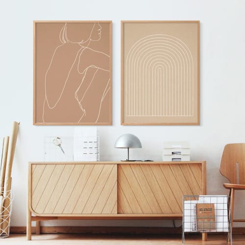 Set of 2 Prints #140 | Art & Wall Decor by forn Studio by Anna Pepe