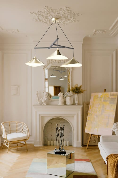 Emily Group of Three | Chandeliers by MOSS Objects