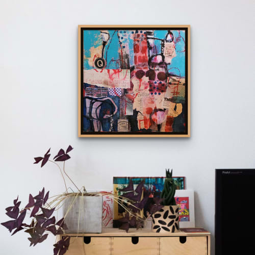 20 Questions (unframed) | Mixed Media by Julie A Bell