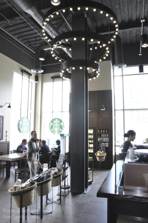 Lighting Fixture | Chandeliers by Form & Reform | Starbucks in San Francisco
