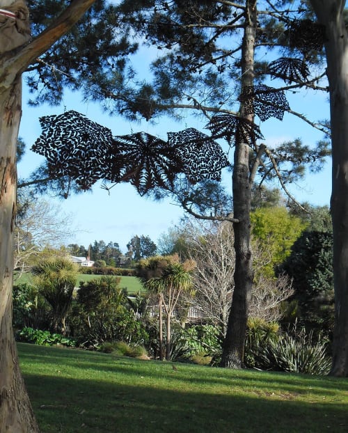 Ironweed Parasols | Sculptures by Jane Downes