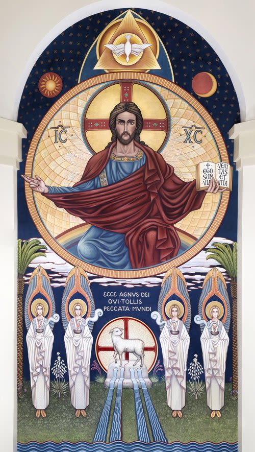 Christ Pantocrator - Prints on Paper | Art & Wall Decor by Ruth and Geoff Stricklin (New Jerusalem Studios)