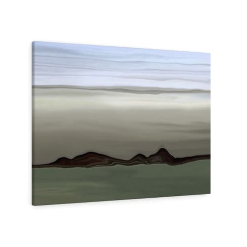 Brown Mountains 6463 | Prints in Paintings by Petra Trimmel