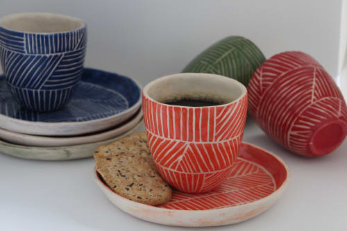 Handmade Ceramic coffee sets | Cups by MITTEE CERAMIC
