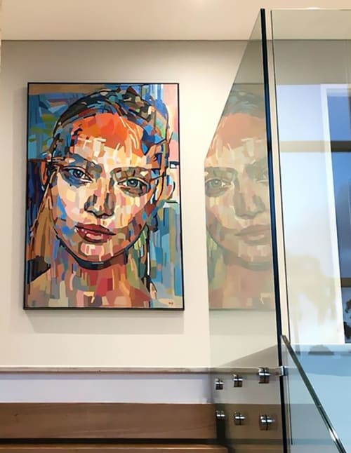 Hocus-Focus | Paintings by Noemi Safir Artist | Restaurant - Lilli P. in München