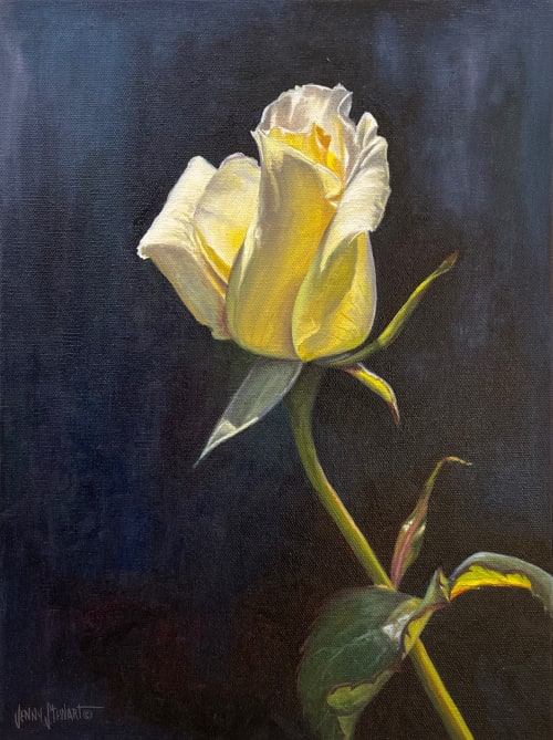 'Promise' Original Oil Painting | Oil And Acrylic Painting in Paintings by Jenny Stewart's Fine Art