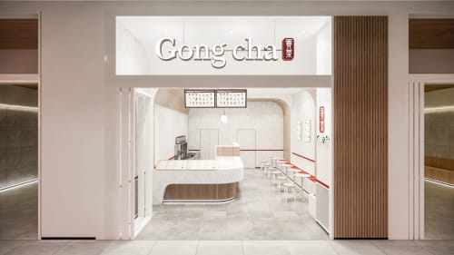 Gongcha Gateway | Interior Design by Studio Hiyaku | Gateway Shopping Centre in Yarrawonga