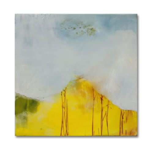 Encaustic Install | Paintings by Mel Rea7