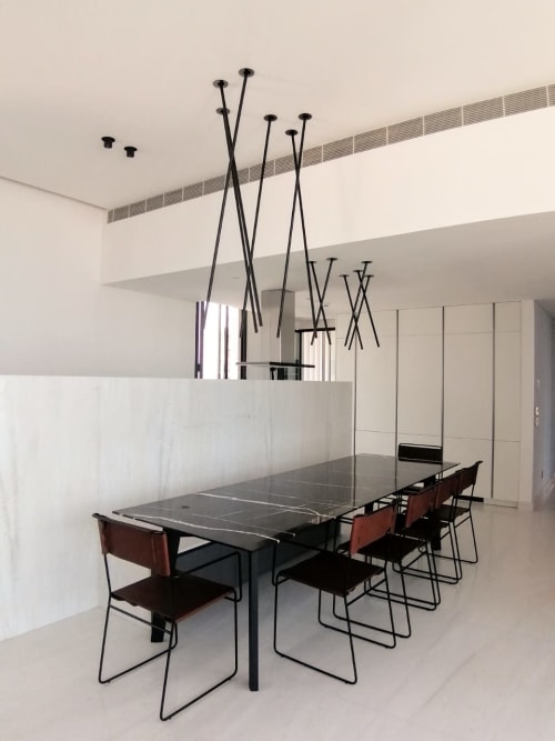 Wire chair | Chairs by Nayef Francis | Private Residence - Beirut, Lebanon in Beirut