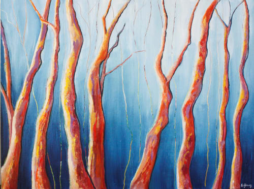 A Meditation - Anytime | Paintings by Corinne Young's Art