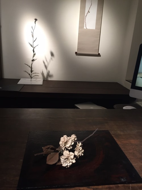 Double cherry blossoms | Sculptures by Shota Suzuki