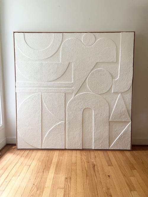 Still Shapes - size 60x60 | Mixed Media by Figure Form