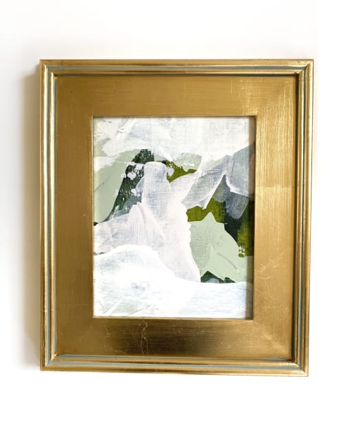 "Between the Clouds" 2023 Framed Painting | Paintings by Jessalin Beutler