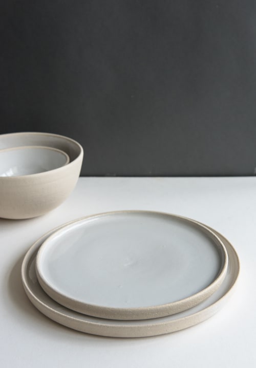 Stoneware Dinner Plates | Ceramic Plates by Creating Comfort Lab