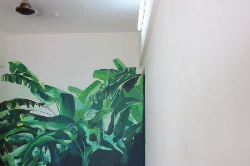 Banana Plants | Murals by Aidan Myers | Porvorim in Penha de França
