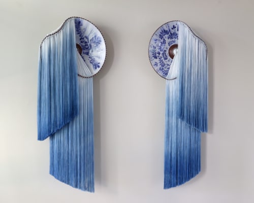 Fuente de Vida - ceramic sculpture | Wall Hangings by Nicole McLaughlin | Sherry Leedy Contemporary Art in Kansas City