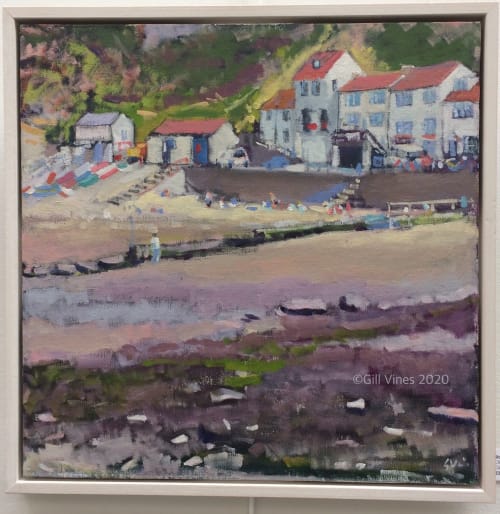 Staithes Harbour | Paintings by Gill Vines Artist